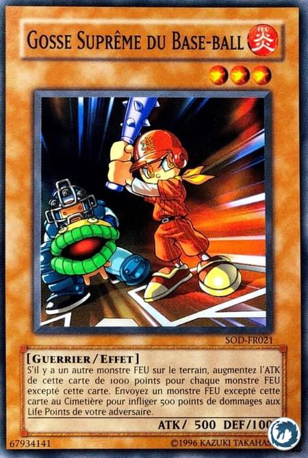 Gosse Suprême Du Base-Ball (SOD-FR021) - Ultimate Baseball Kid (SOD-EN021) - Carte Yu-Gi-Oh