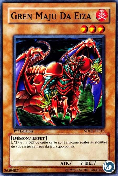 Gren Maju Da Eiza (SDDE-FR013) - Gren Maju Da Eiza (SDDE-EN013) - Carte Yu-Gi-Oh