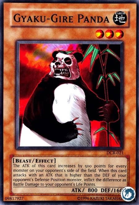 Panda Gyaku-Gire (DCR-FR021) - Gyaku-Gire Panda (DCR-021) - Carte Yu-Gi-Oh