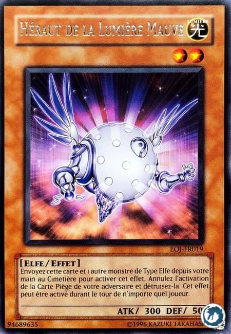 Héraut De La Lumière Mauve (EOJ-FR019) - Herald of Purple Light (EOJ-EN019) - Carte Yu-Gi-Oh