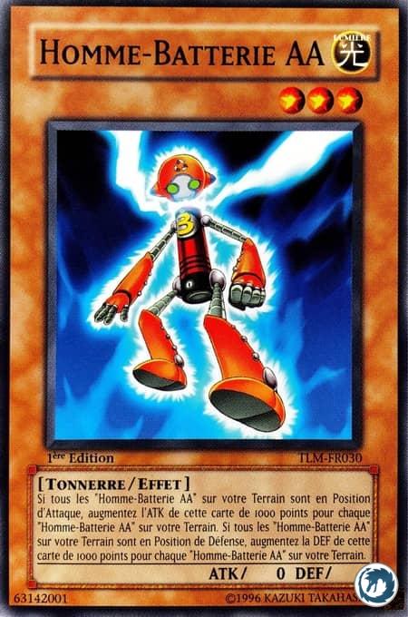 Homme-Batterie AA (TLM-FR030) - Batteryman AA (TLM-EN030) - Carte Yu-Gi-Oh