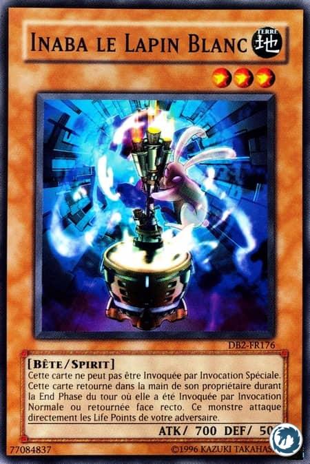 Inaba Le Lapin Blanc (DB2-FR176) - Inaba White Rabbit (DB2-EN176) - Carte Yu-Gi-Oh