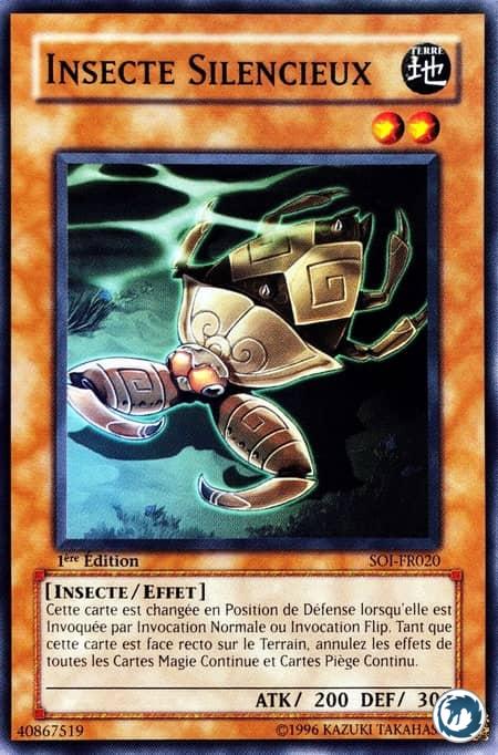 Insecte Silencieux (SOI-FR020) - Silent Insect (SOI-EN020) - Carte Yu-Gi-Oh