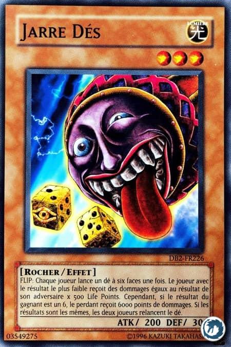 Jarre Dés (DB2-FR226) - Dice Jar (DB2-EN226) - Carte Yu-Gi-Oh