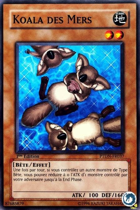 Koala Des Mers (PTDN-FR037) - Sea Koala (PTDN-EN037) - Carte Yu-Gi-Oh