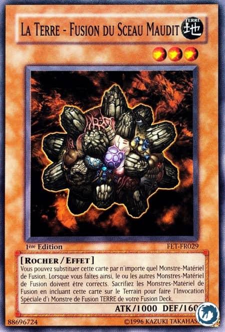 La Terre - Fusion Du Sceau Maudit (FET-FR029) - The Earth - Hex-Sealed Fusion (FET-EN029) - Carte Yu-Gi-Oh