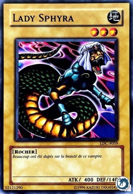 Lady Sphyra (LDC-F059) - Spherous Lady (LON-059) - Carte Yu-Gi-Oh