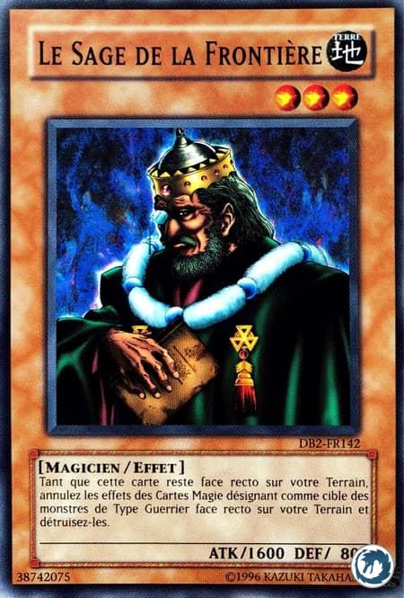 Le Sage De La Frontière (DB2-FR142) - Frontier Wiseman (DB2-EN142) - Carte Yu-Gi-Oh