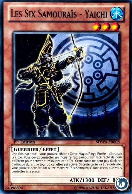 Les Six Samourais - Yaichi (SDWA-FR006) - The Six Samurai - Yaichi (SDWA-EN006) - Carte Yu-Gi-Oh