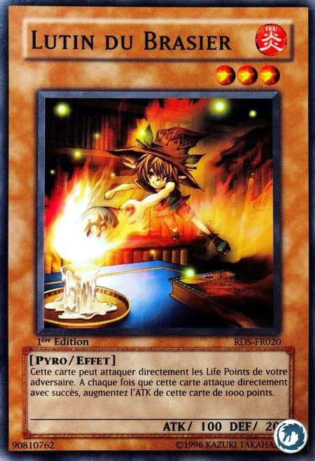 Lutin Du Brasier (RDS-FR020) - Raging Flame Sprite (RDS-EN020) - Carte Yu-Gi-Oh