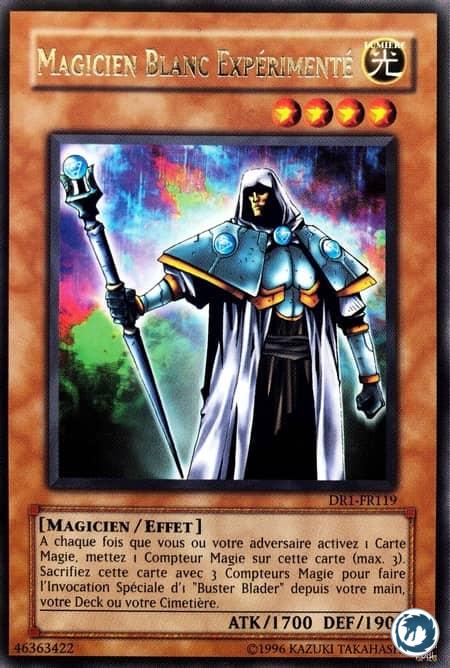 Magicien Blanc Expérimenté (DR1-FR0119) - Skilled White Magician (DR1-EN0119) - Carte Yu-Gi-Oh