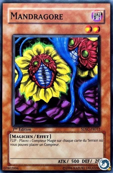 Mandragore (SDSC-FR012) - Magical Plant Mandragola (SDSC-EN012) - Carte Yu-Gi-Oh