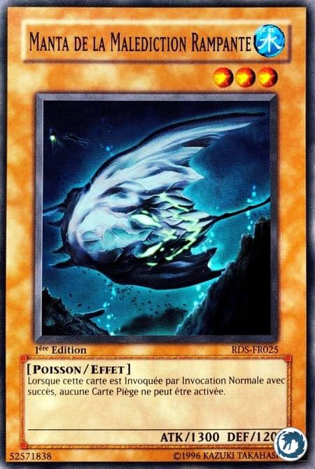 Manta De La Malédiction Rampante (RDS-FR025) - Creeping Doom Manta (RDS-EN025) - Carte Yu-Gi-Oh