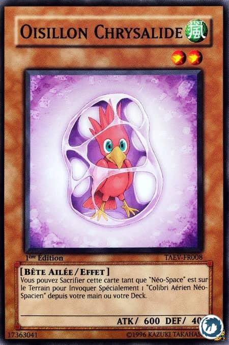 Oisillon Chrysalide (TAEV-FR008) - Chrysalis Chicky (TAEV-EN008) - Carte Yu-Gi-Oh