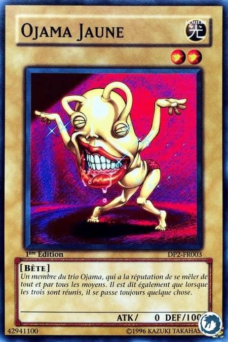 Ojama Jaune (DP2-FR003) - Ojama Yellow (DP2-EN003) - Carte Yu-Gi-Oh