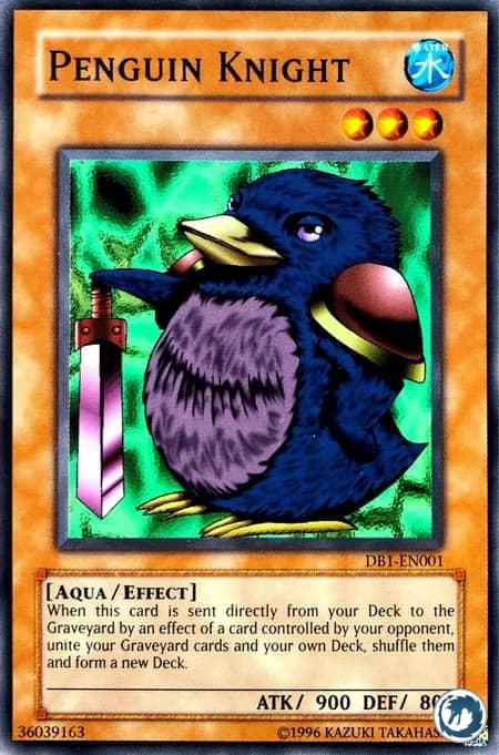 Chevalier Pingouin (MDM-F001) - Penguin Knight (DB1-EN001) - Carte Yu-Gi-Oh