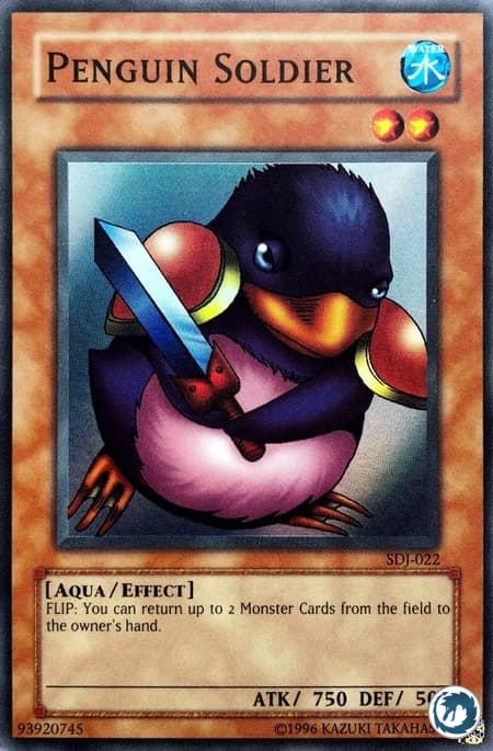 Soldat Pingouin (DDJ-F022) - Penguin Soldier (SDJ-022) - Carte Yu-Gi-Oh