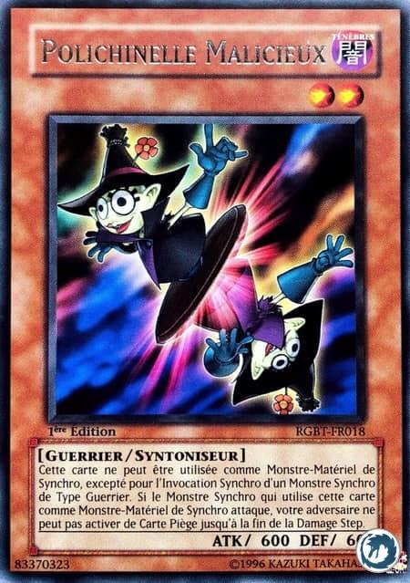 Polichinelle Malicieux (RGBT-FR018) - Torapart (RGBT-EN018) - Carte Yu-Gi-Oh