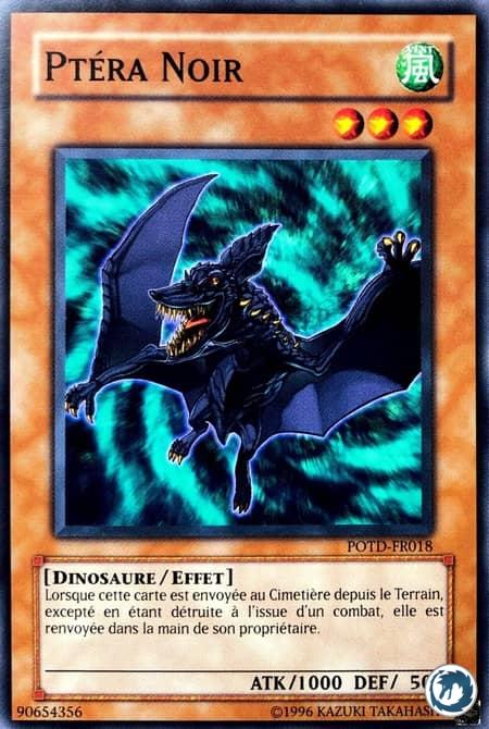 Ptéra Noir (POTD-FR018) - Black Ptera (POTD-EN018) - Carte Yu-Gi-Oh
