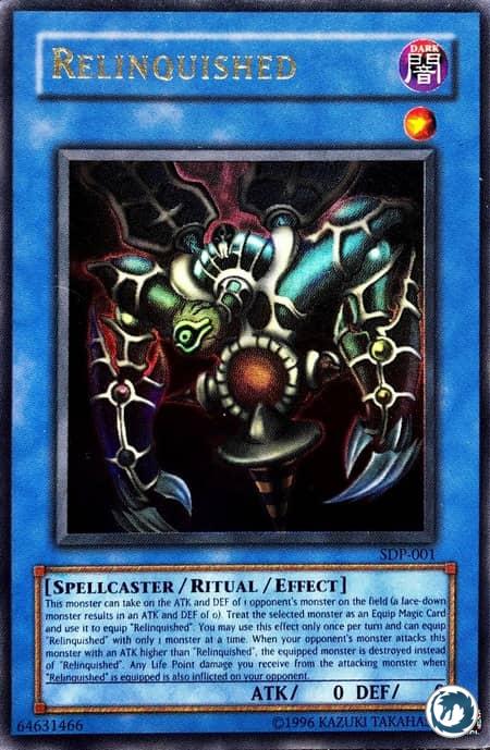 Le Renoncé (DDP-F001) - Relinquished (SDP-001) - Carte Yu-Gi-Oh