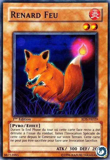 Renard Feu (RDS-FR029) - Fox Fire (RDS-EN029) - Carte Yu-Gi-Oh