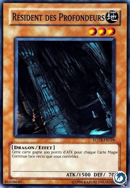 Résident Des Profondeurs (FOTB-FR028) - Dweller in the Depths (FOTB-EN028) - Carte Yu-Gi-Oh