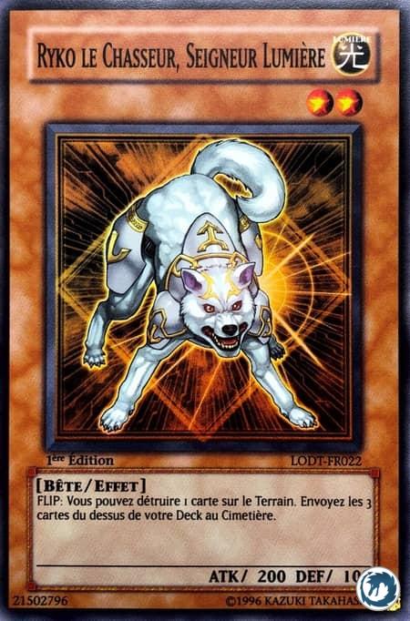 Ryko Le Chasseur, Seigneur Lumière (LODT-FR022) - Ryko, Lightsworn Hunter (LODT-EN022) - Carte Yu-Gi-Oh
