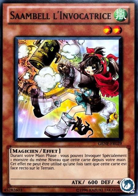 Saambell L'Invocatrice (GENF-FR029) - Saambell the Summoner (GENF-EN029) - Carte Yu-Gi-Oh