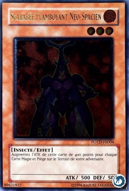 Scarabée Flamboyant Néo-Spacien (POTD-FR004) - Neo-Spacian Flare Scarab (POTD-EN003) - Carte Yu-Gi-Oh