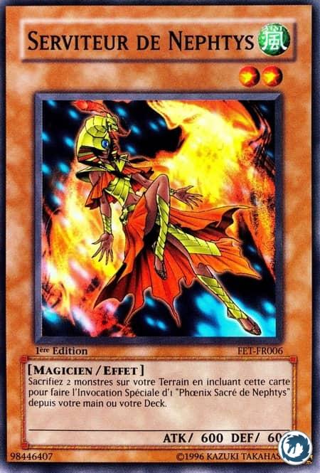 Serviteur De Nephtys (FET-FR006) - Hand of Nephthys (FET-EN006) - Carte Yu-Gi-Oh