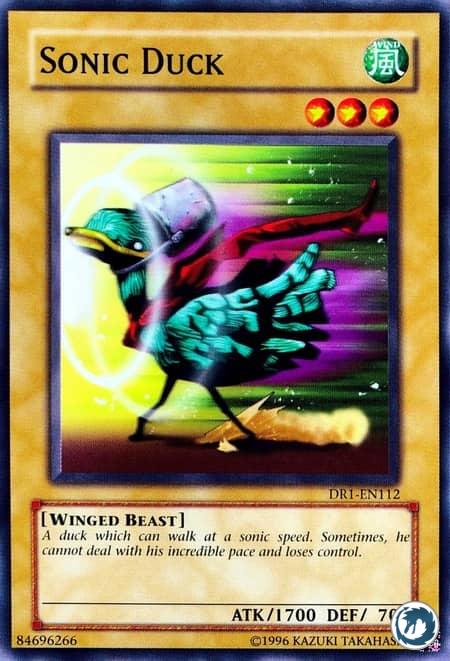 Canard Supersonique (DR1-FR112) - Sonic Duck (DR1-EN112) - Carte Yu-Gi-Oh