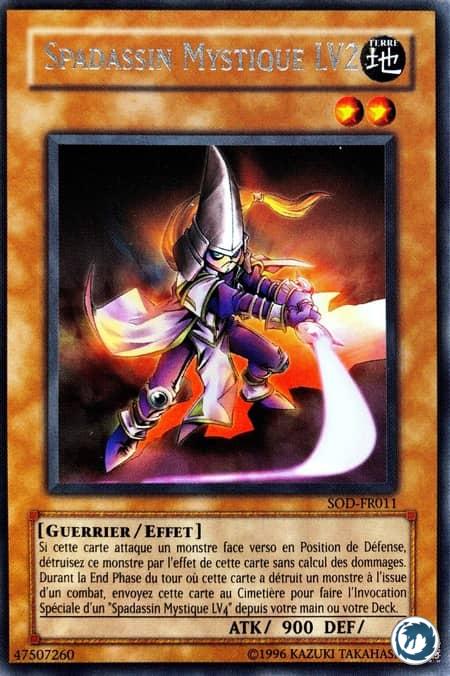 Spadassin Mystique LV2 (SOD-FR011) - Mystic Swordsman LV2 (SOD-EN011) - Carte Yu-Gi-Oh