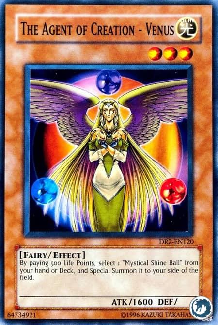 Vénus, Agent de la Création (DR2-FR120) - The Agent Of Creation - Venus (DR2-EN120) - Carte Yu-Gi-Oh