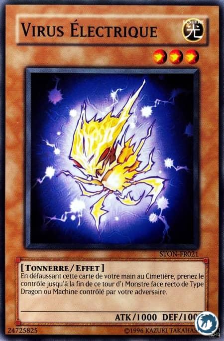 Virus Electrique (STON-FR021) - Electric Virus (STON-EN021) - Carte Yu-Gi-Oh