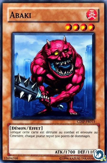Abaki (CDIP-FR013) - Abaki (CDIP-EN013) - Carte Yu-Gi-Oh
