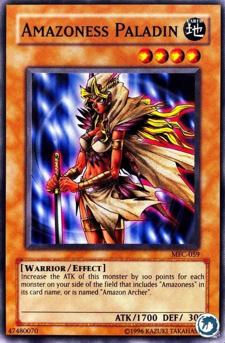 Paladin Amazonesse (DR1-FR114) - Amazoness Paladin (MFC-059) - Carte Yu-Gi-Oh