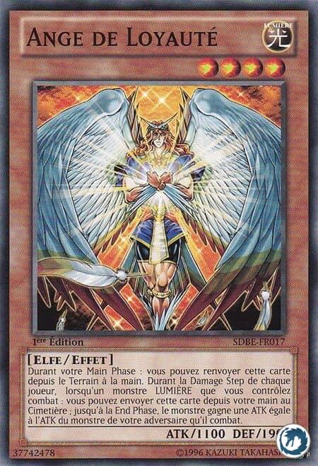 Ange De Loyauté (SDBE-FR017) - Honest (SDBE-EN017) - Carte Yu-Gi-Oh