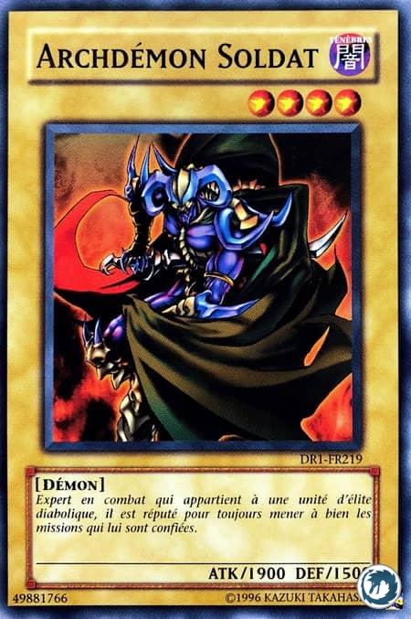 Archdémon Soldat (DR1-FR219) - Archfiend Soldier (DR1-EN219) - Carte Yu-Gi-Oh
