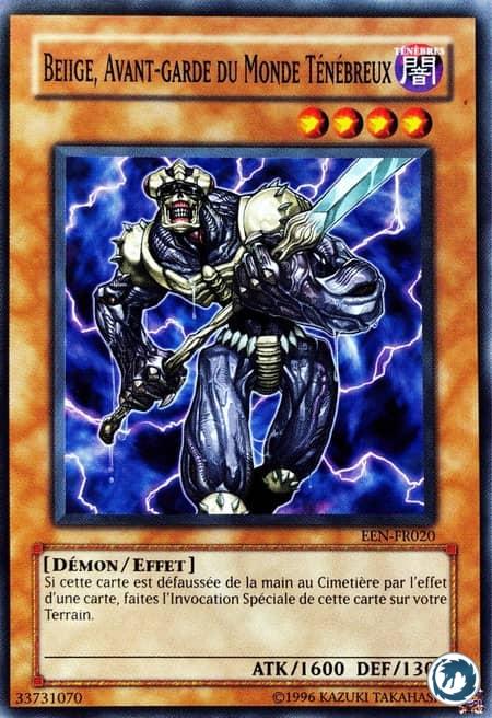 Beiige, Avant-Garde Du Monde Ténébreux (EEN-FR020) - Beiige, Vanguard Of Dark World (EEN-EN020) - Carte Yu-Gi-Oh