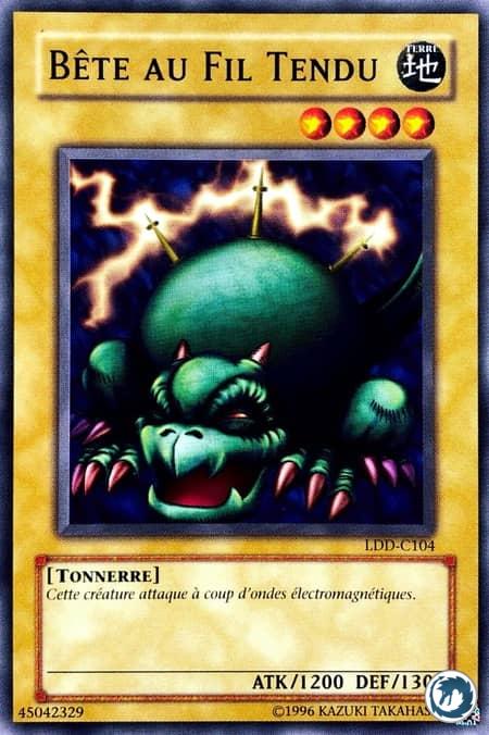 Bête Au Fil Tendu (LDD-C104) - Tripwire Beast (LOB-EN104) - Carte Yu-Gi-Oh