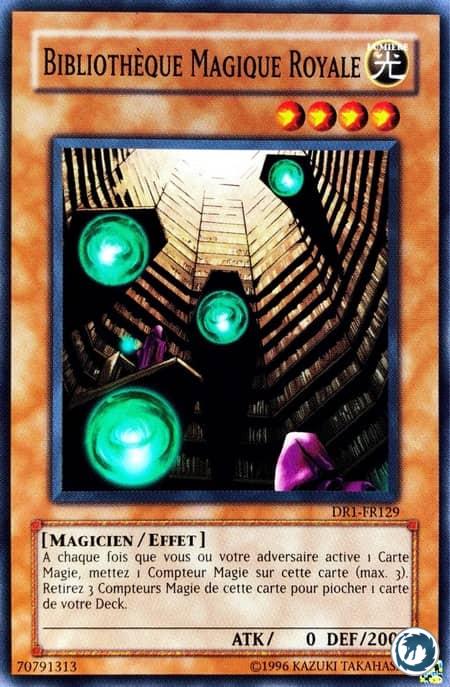 Bibliothèque Magique Royale (DR1-FR129) - Royal Magical Library (DR1-EN129) - Carte Yu-Gi-Oh
