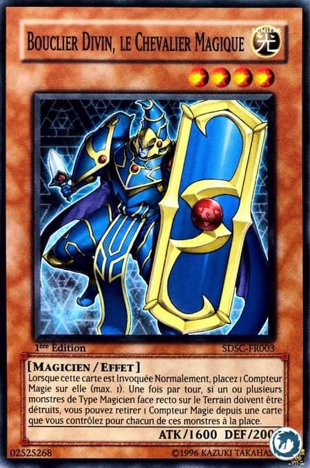 Bouclier Divin, Le Chevalier Magique (SDSC-FR003) - Defender, the Magical Knight (SDSC-EN003) - Carte Yu-Gi-Oh