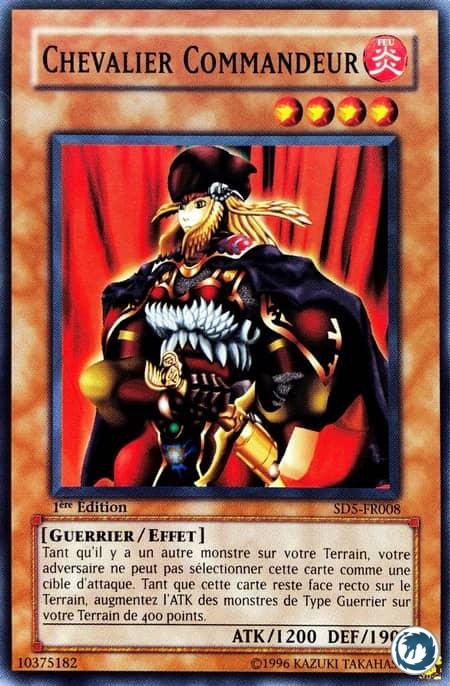 Chevalier Commandeur (SD5-FR008) - Command Knight (SD5-EN008) - Carte Yu-Gi-Oh