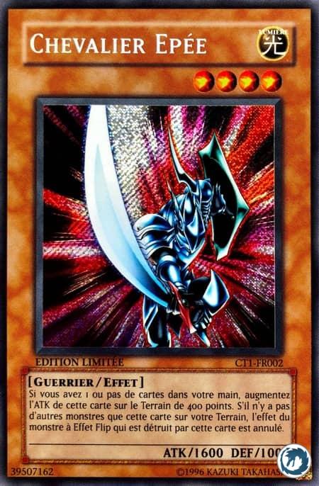 Chevalier Epée (CT1-FR002) - Blade Knight (CT1-EN002) - Carte Yu-Gi-Oh
