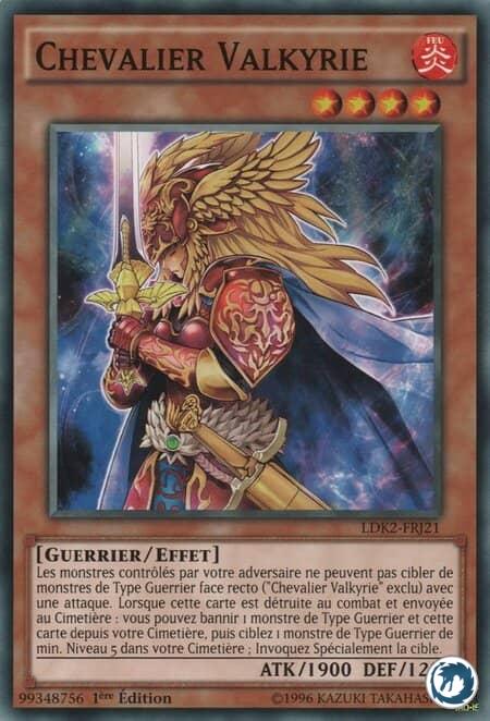 Chevalier Valkyrie (LDK2-FRJ21) - Valkyrian Knight (LDK2-ENJ21) - Carte Yu-Gi-Oh