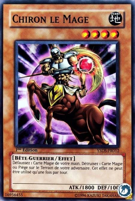 Chiron Le Mage (YSDS-FR012) - Chiron The Mage (YSDS-EN012) - Carte Yu-Gi-Oh