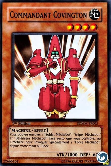 Commandant Covington (SDMM-FR005) - Commander Covington (SDMM-EN005) - Carte Yu-Gi-Oh