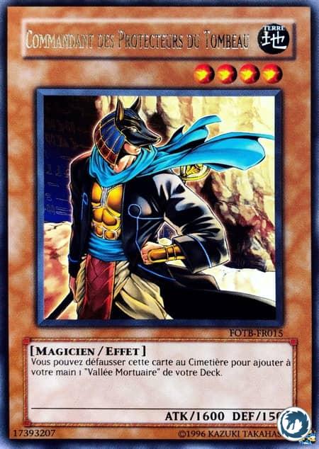Commandant Des Protecteurs Du Tombeau (FOTB-FR015) - Gravekeeper's Commandant (FOTB-EN015) - Carte Yu-Gi-Oh