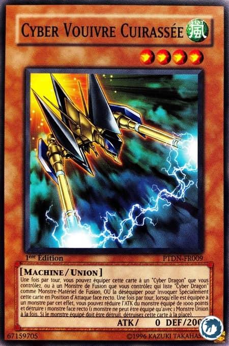 Cyber Vouivre Cuirassée (PTDN-FR009) - Armored Cybern (PTDN-EN009) - Carte Yu-Gi-Oh