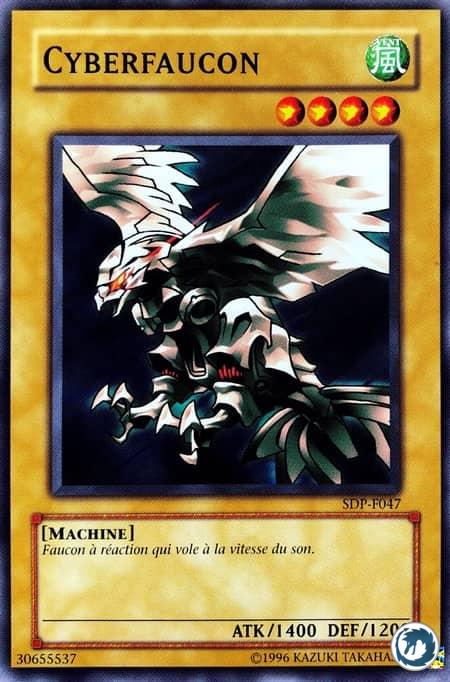 Cyberfaucon (SDP-F047) - Cyber Falcon (PSV-047) - Carte Yu-Gi-Oh